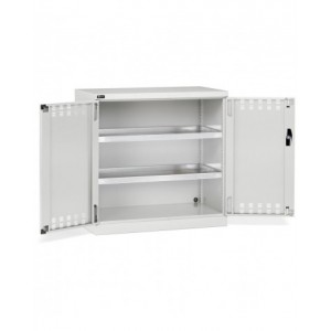 Armadio con ante a battente fessurate, L1023 x P555 x H1000 mm, PERFOM12019