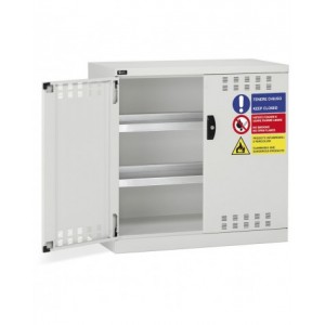 Armadio con ante a battente fessurate, L1023 x P555 x H1000 mm, PERFOM12019