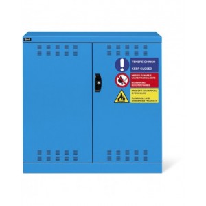 Armadio con ante a battente fessurate, L1023 x P555 x H1000 mm, PERFOM12020