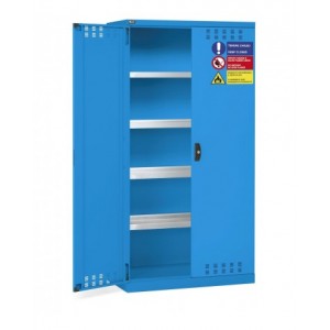 Armadio 2 ante battente fessurate, 4 vasche stagne interne, L1023 x P555 x H2000 mm, PERFOM14032