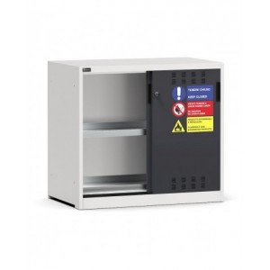 Armadietto con ante scorrevoli fessurate e vasche interne, L1020 x P600 x H915 mm, PERFOM22001