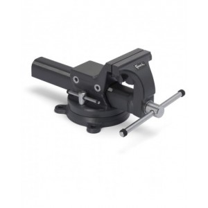 Morsa da banco girevole Work Go, ganascia con L 120 mm, apertura 150 mm