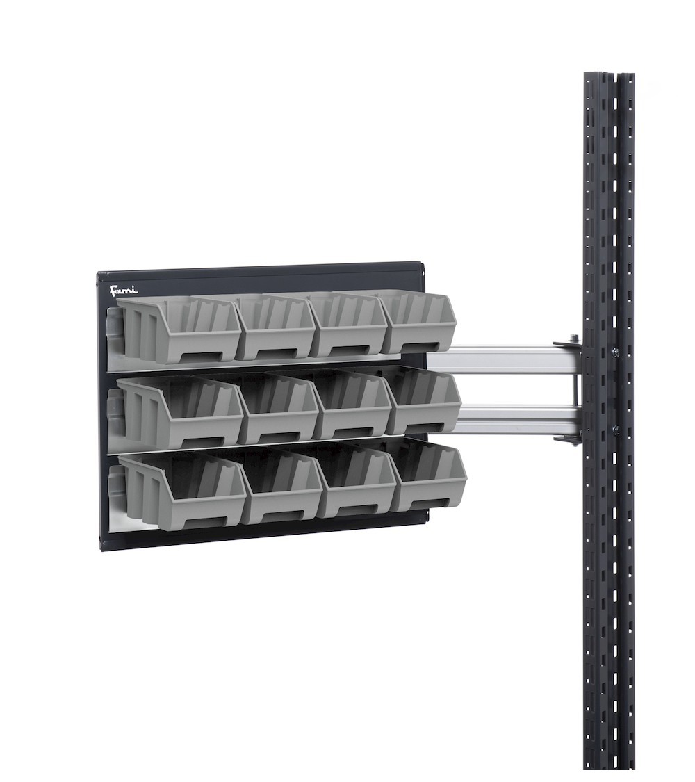 Braccio estensibile per montante con 12 Picking Box