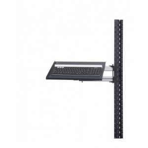 Braccio estensibile per montante con vassoio inclinato