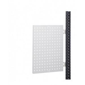 Pannello forato con cerniere per montante