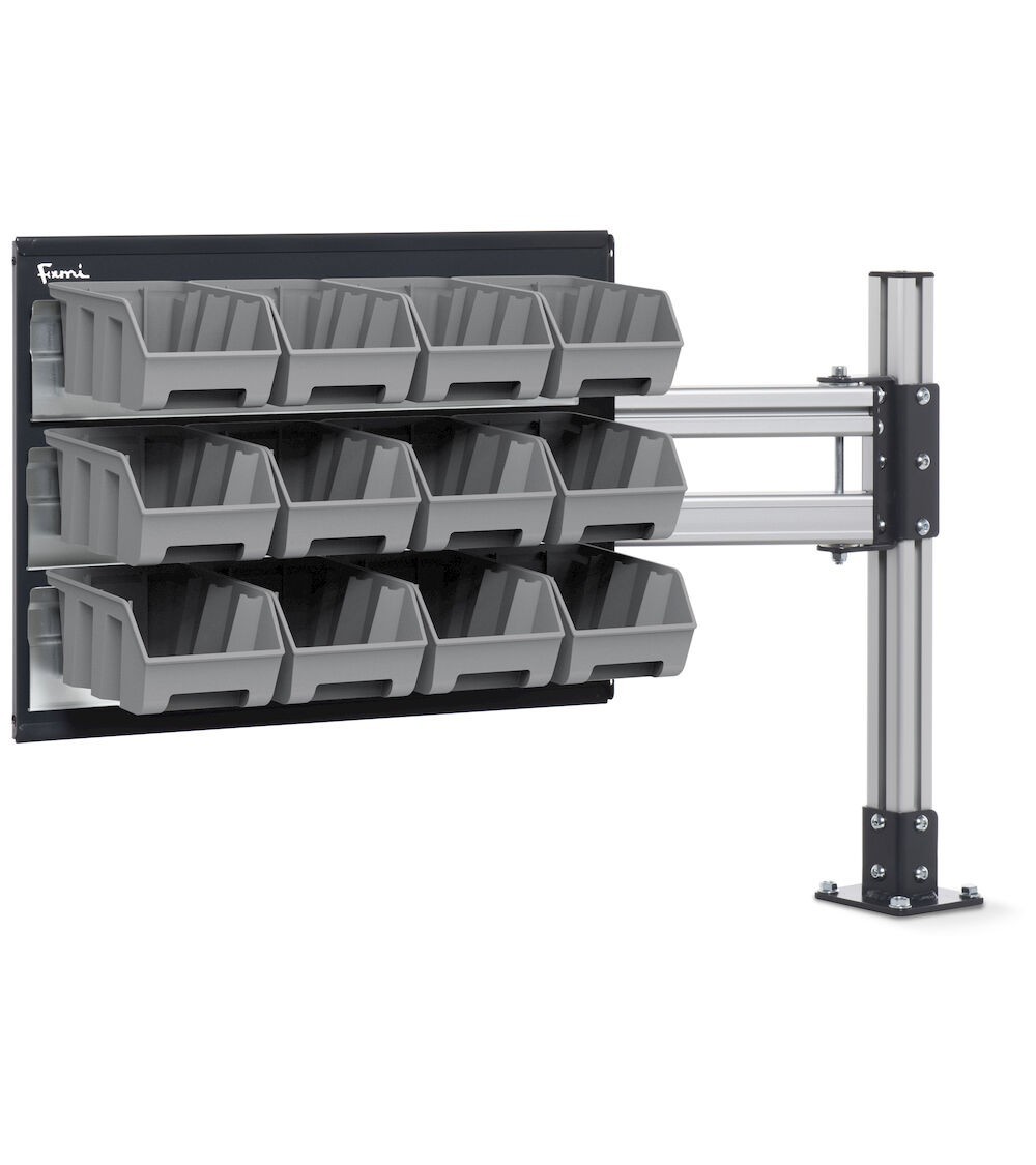 Profilo con braccio estensibile con 12 Picking Box