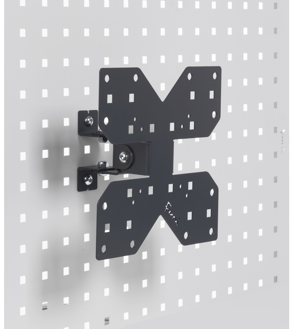 Piastra porta monitor con squadrette