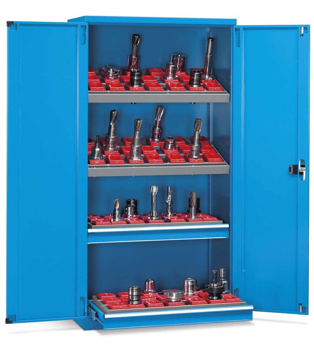 Armadio portautensili NC con 84 boccole portautensili ISO 40, PERFOMNC08