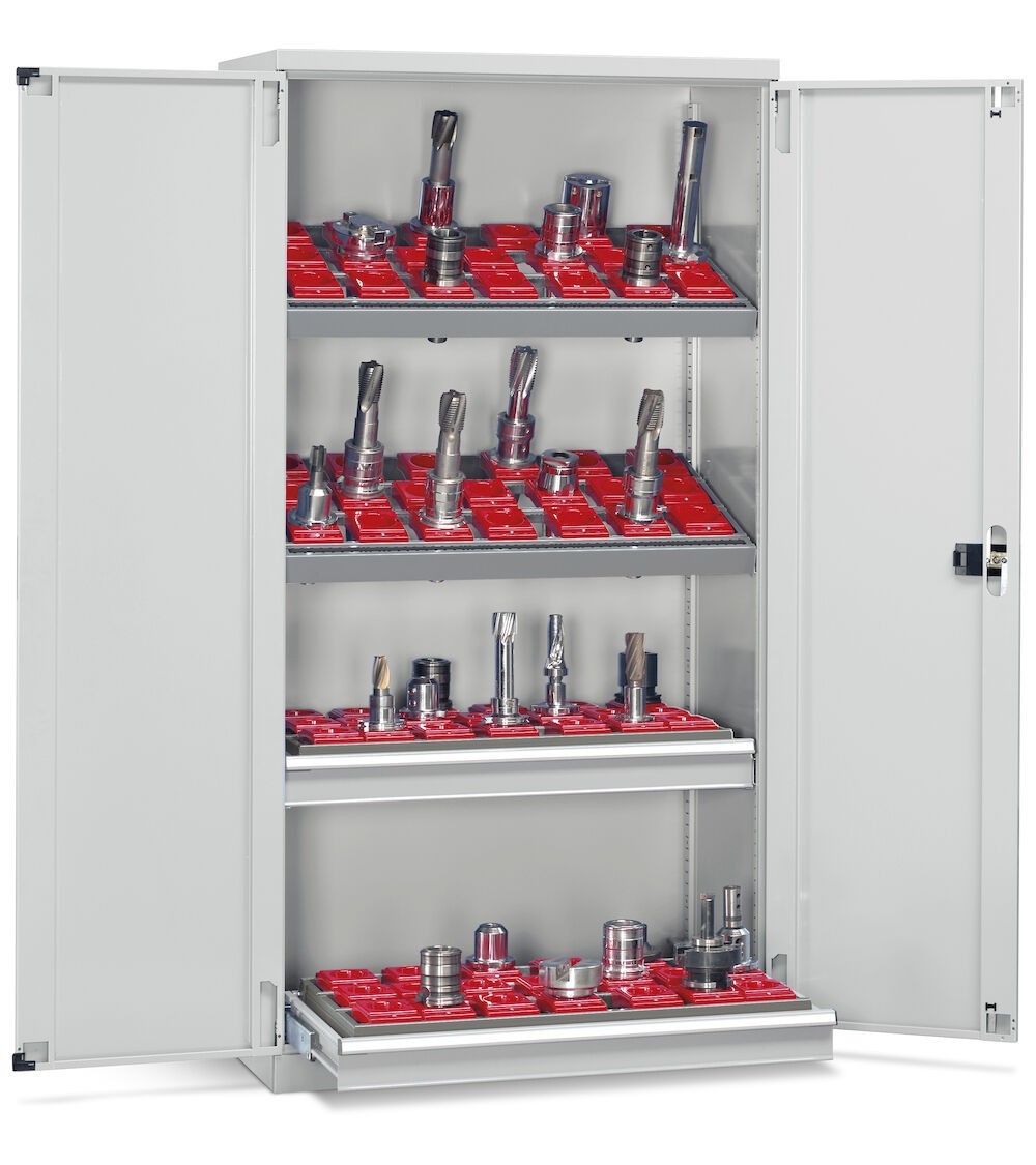 Armadio portautensili NC con 50 boccole portautensili ISO 50, PERFOMNC09