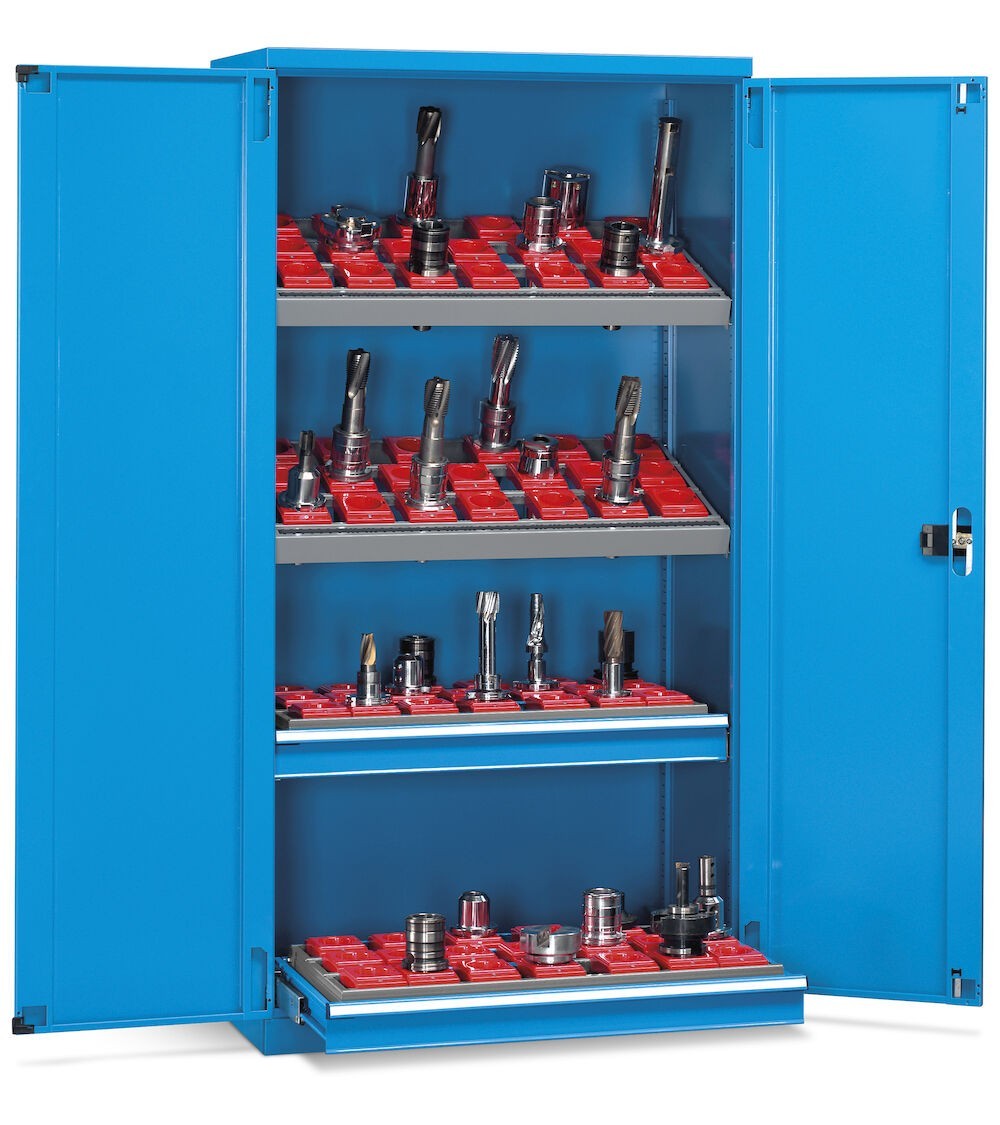 Armadio portautensili NC con 50 boccole portautensili ISO 50, PERFOMNC10