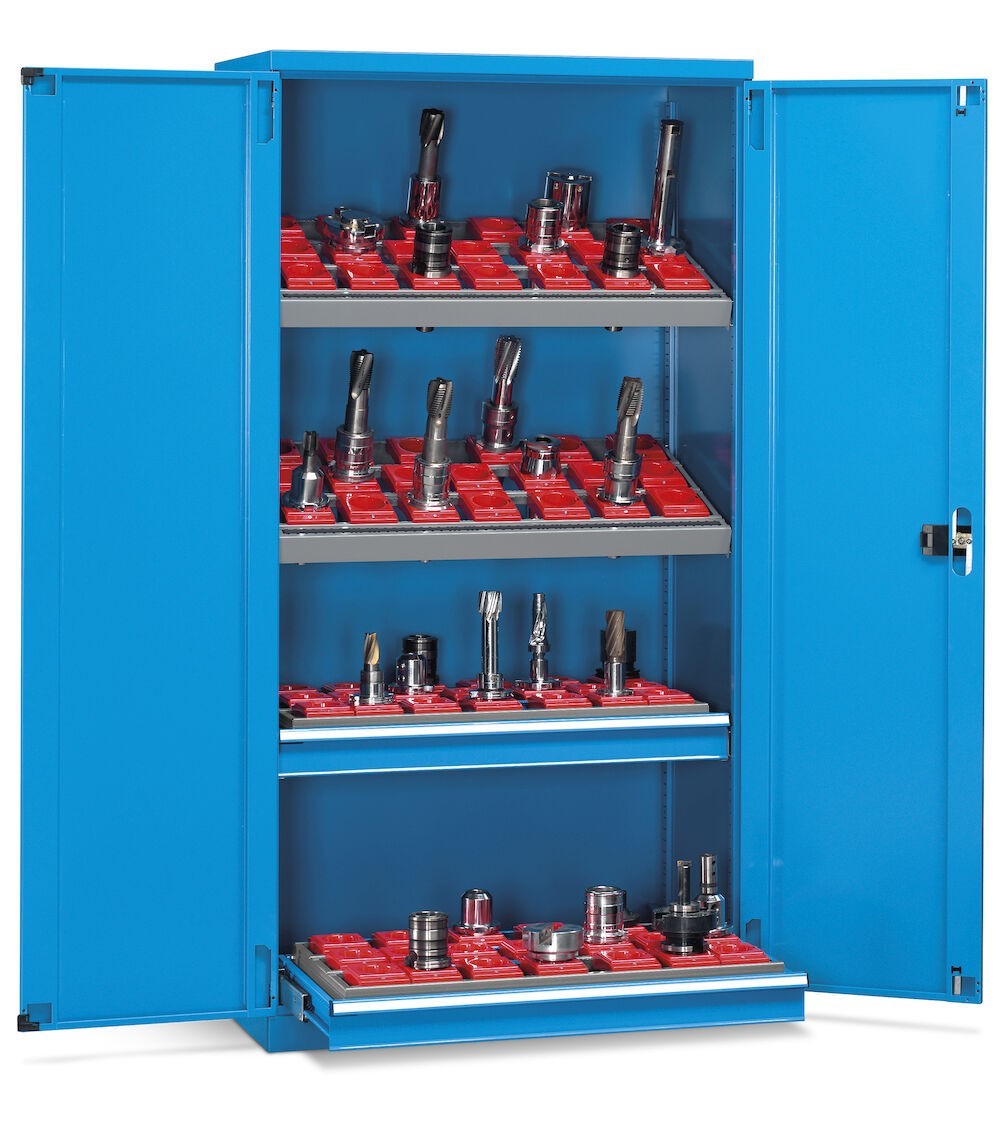 Armadio portautensili NC con 60 boccole portautensili HSK A63-B80, PERFOMNC12