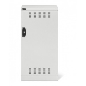 Armadio con ante a battente fessurate, L512 x P555 x H1000 mm