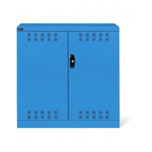 Armadio con ante a battente fessurate L1023 x P555 x H1000 mm