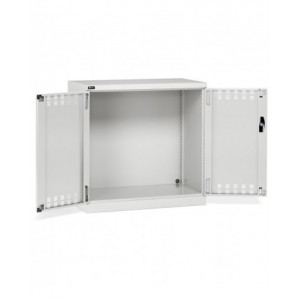 Armadio con ante a battente fessurate L1023 x P555 x H1000 mm