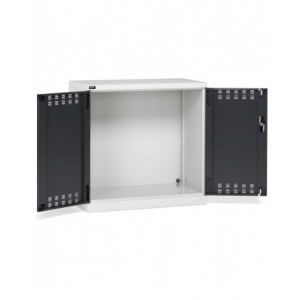 Armadio con ante a battente fessurate L1023 x P555 x H1000 mm