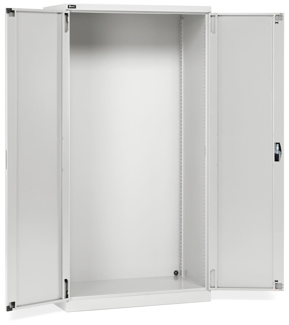 Armadio officina vuoto con ante battente, L1023 x P555 x H2000 mm