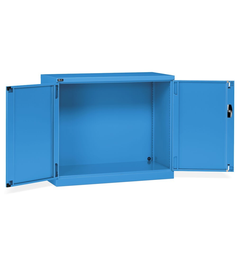 Armadio con ante a battente, L1193 x P555 x H1000 mm