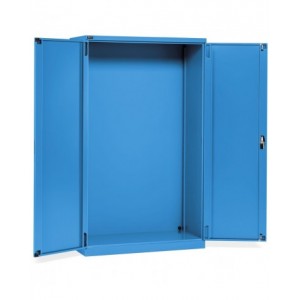 Armadio officina vuoto con ante battente,  L1193 x P555 x H2000 mm
