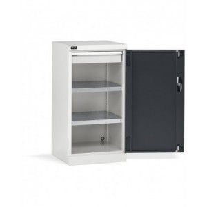 Armadio con ante a battente, L512 x P555 x H1000 mm, PERFOM11004