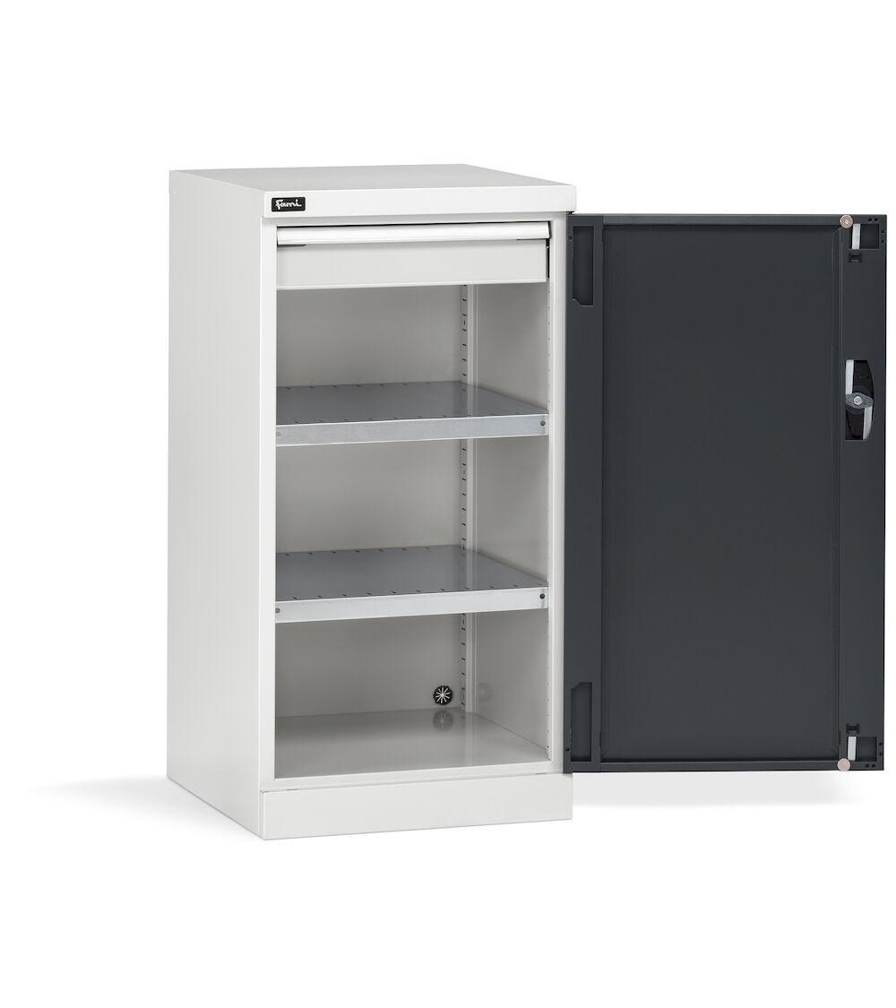 Armadio con ante a battente, L512 x P555 x H1000 mm, PERFOM11004