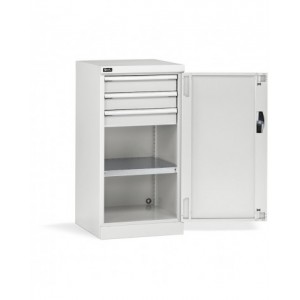 Armadio con ante a battente, L512 x P555 x H1000 mm, PERFOM11008