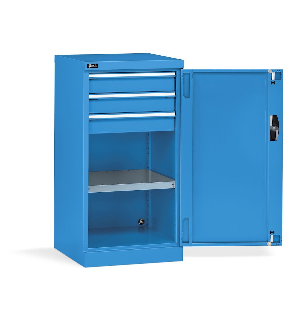 Armadio con ante a battente, L512 x P555 x H1000 mm, PERFOM11009