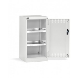 Armadio con anta a battente fessurata, L512 x P555 x H1000 mm, PERFOM11012