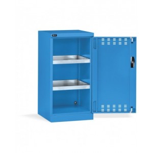 Armadio con anta a battente fessurata, L512 x P555 x H1000 mm, PERFOM11013