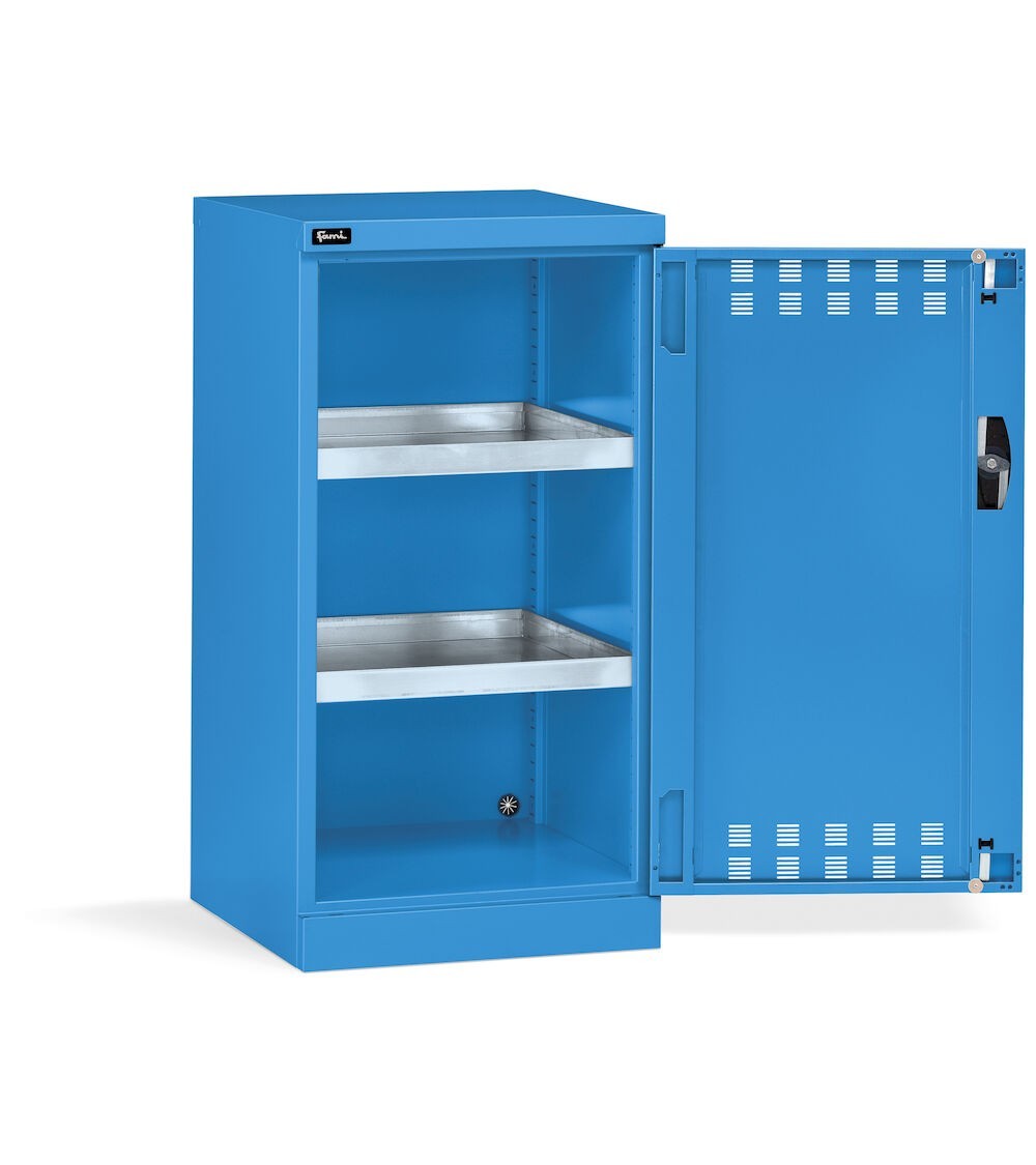 Armadio con anta a battente fessurata, L512 x P555 x H1000 mm, PERFOM11013