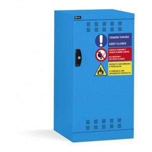 Armadio con anta a battente fessurata, L512 x P555 x H1000 mm, PERFOM11013