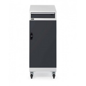 Scrivimpiedi con ruote, L512 x P555 x H1409 mm, PERFOM11017