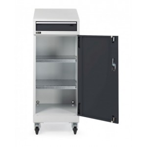 Scrivimpiedi con ruote, L512 x P555 x H1409 mm, PERFOM11017