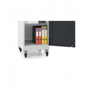 Scrivimpiedi con ruote, L512 x P555 x H1409 mm, PERFOM11017