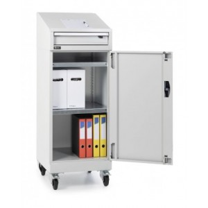 Scrivimpiedi con ruote, L512 x P555 x H1409 mm, PERFOM11018