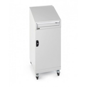 Scrivimpiedi con ruote, L512 x P555 x H1409 mm, PERFOM11018