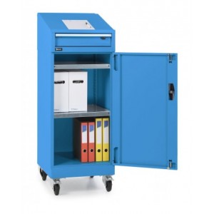 Scrivimpiedi con ruote, L512 x P555 x H1409 mm, PERFOM11019