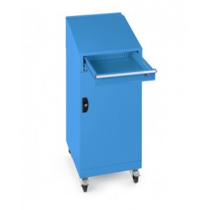 Scrivimpiedi con ruote, L512 x P555 x H1409 mm, PERFOM11019