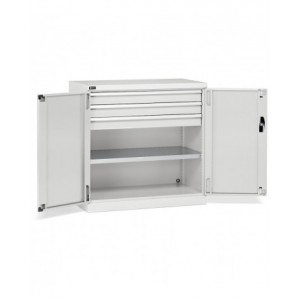 Armadio con ante a battente, L1023 x P555 x H1000 mm, PERFOM12008