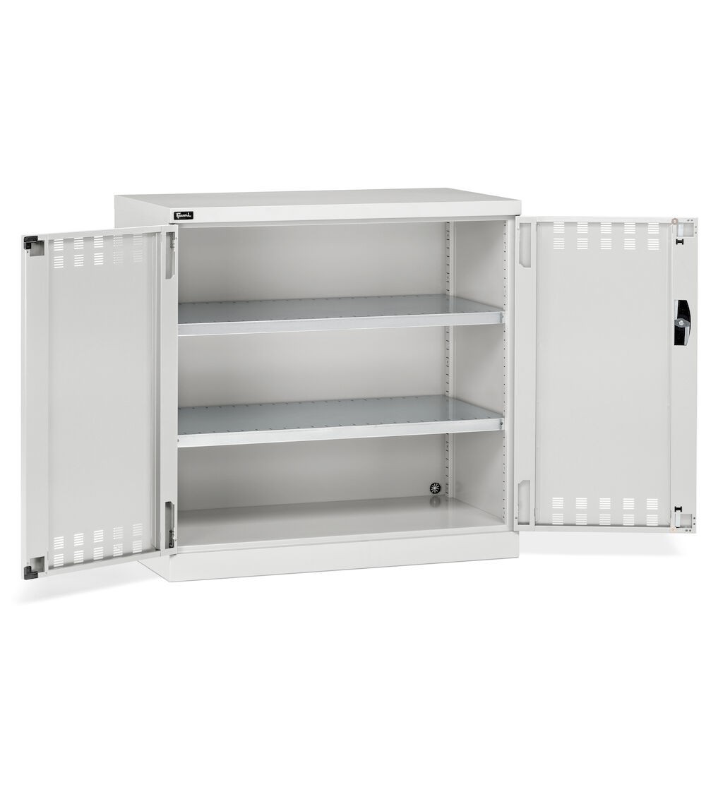 Armadio con ante a battente fessurate, L1023 x P555 x H1000 mm, PERFOM12023