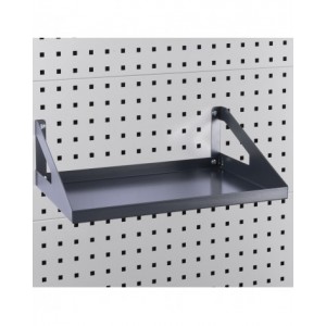 Armadio caricabatterie con ante battenti, pannelli forati, accessori, L1023 x P555 x H2000 mm, PERFOM14040