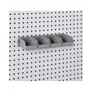 Armadio portautensili, ante battente, cassetti, piani, contenitori e ganci, L1023 x P555 x H2000 mm, PERFOM14049