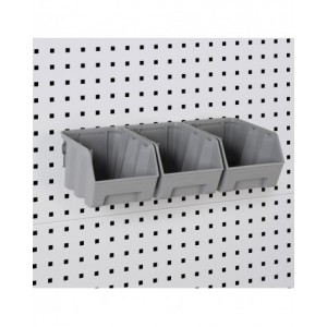 Armadio portautensili, ante battente, cassetti, piani, contenitori e ganci, L1023 x P555 x H2000 mm, PERFOM14051