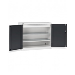 Armadio con ante a battente, L1193 x P555 x H1000 mm, PERFOM15004