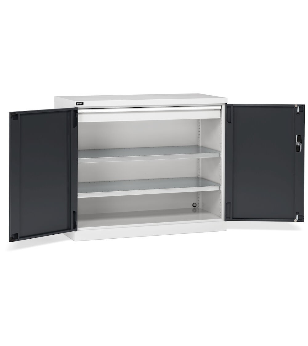 Armadio con ante a battente, L1193 x P555 x H1000 mm, PERFOM15004