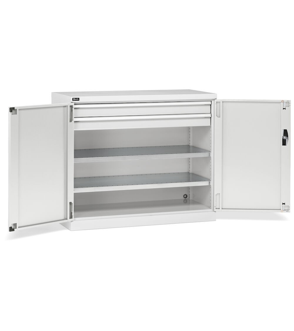 Armadio con ante a battente, L1193 x P555 x H1000 mm, PERFOM15008