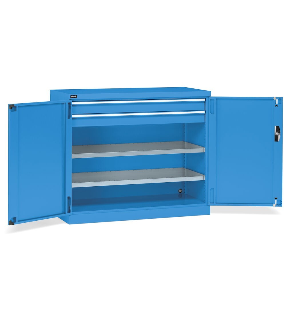 Armadio con ante a battente, L1193 x P555 x H1000 mm, PERFOM15009