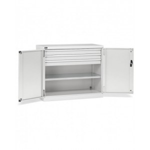 Armadio con ante a battente, L1193 x P555 x H1000 mm, PERFOM15011