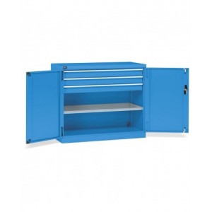 Armadio con ante a battente, L1193 x P555 x H1000 mm, PERFOM15012