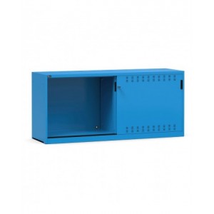 Armadio basso vuoto con porte scorrevoli fessurate, L2040 x P600 x H915 mm