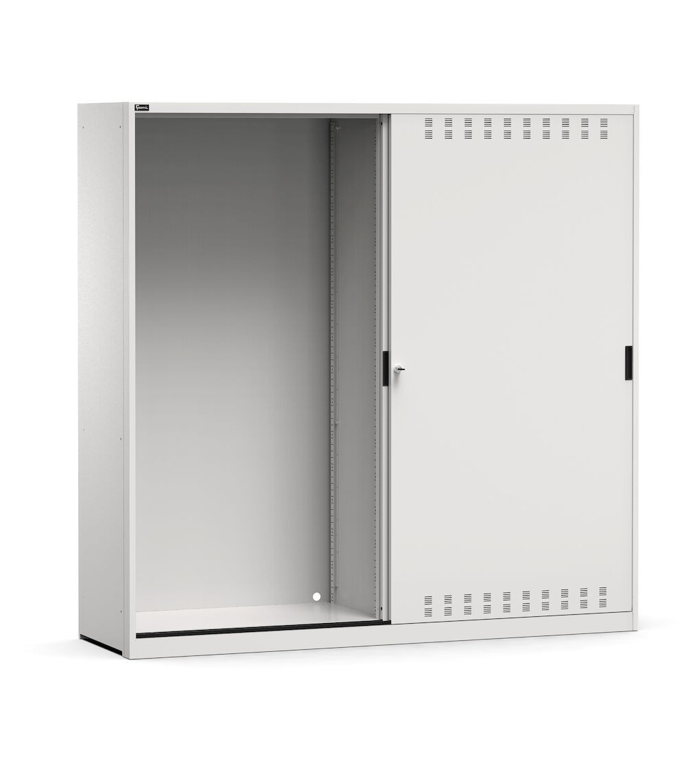 Armadio vuoto con porte scorrevoli fessurate, L2040 x P600 x H2000 mm